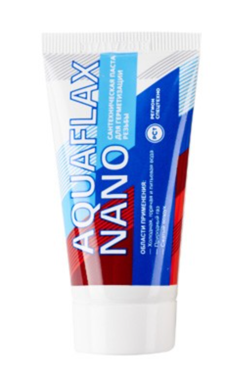 Паста уплотнительная Aquaflax Nano 30гр
