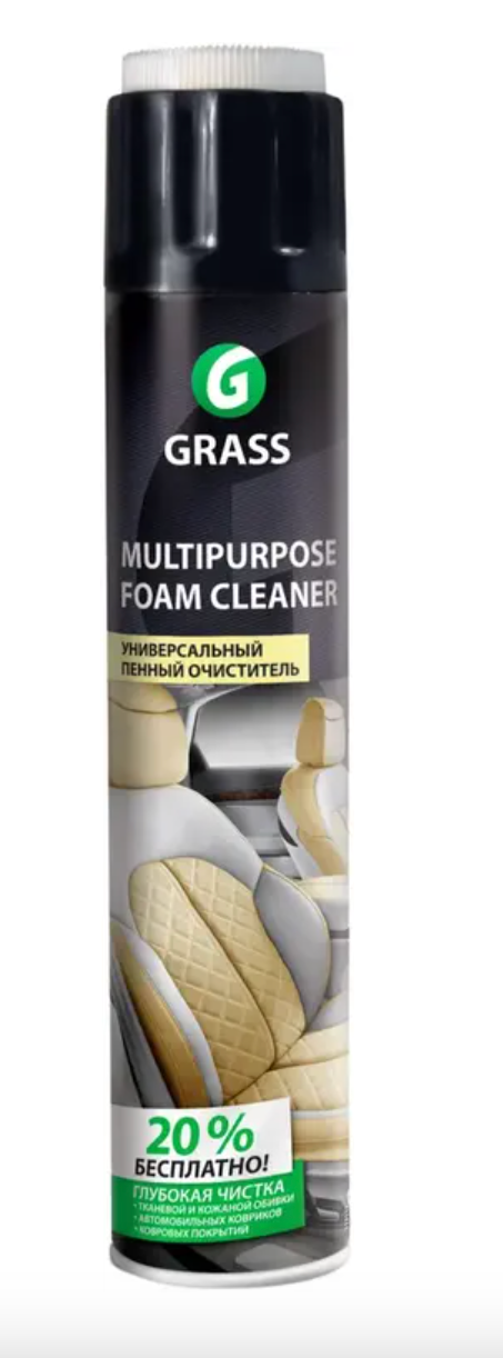 Универсальный пенный очиститель Grass Multipurpose Foam Cleaner аэрозоль, 750мл, 112117